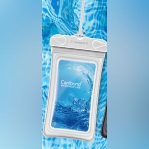NWT Cambond | Waterproof Phone Case | White and Clear
